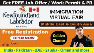  New Foundland and Labrador Immigration Virtual Fair 2024 | Get Free Job Offer and Free Work Visa