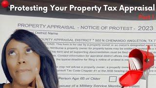 Protesting Your Property Appraisal? | Watch This First!