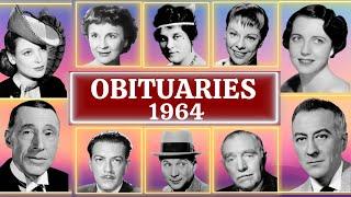 Famous Faces Who Passed Away in 1964 Part 02 OBITUARIES TV