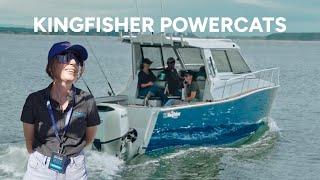 Kingfisher Powercats - Interview at Sanctuary Cove International Boat Show