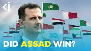 Syria’s remission into the Arab League - Did Assad Win?