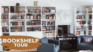 2022 BOOKSHELF TOUR (700+ BOOKS)  a tour of my home library and bookshelves