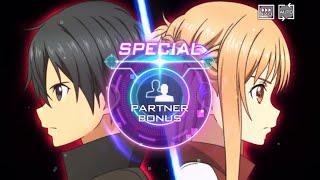 Sword art online Alicization Rising Steel Progressive Asuna & Kirito Special Partner Bonus