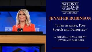 IN FULL: Jennifer Robinson, Australian human rights lawyer, on Julian Assange, at the NPC
