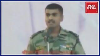 Video Of Army Jawan's Shocking Anguish On Those Raising Anti-India Slogans