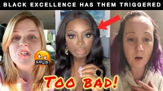 WHITE WOMAN reveals why she is TRIGG£RED by SUCCESSFUL BLACK  WOMEN