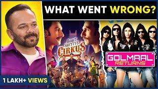 Rohit Shetty Talks About His WEAKEST FILMS - GOLMAAL RETURNS & CIRKUS!