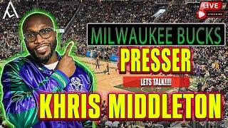 Milwaukee Bucks Media Update and Khris Middleton's Status #bucks #nba #amaraslogic