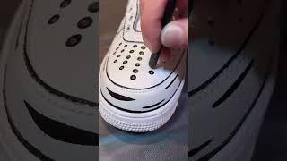 AIRFORCE 1 Cartoon painted custom sneakers #cartoon #comic #sneaker #nike #art #custommade #fashion