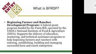 Applying for BFRDP Funding in 2019
