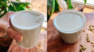 How To Make The Best Healthy Pumpkin Seed milk (Gluten,Vegan)