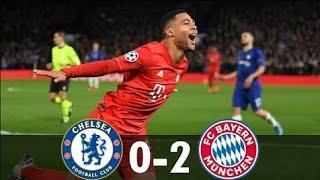 Gnabry 2 Goals vs Chelsea | Chelsea vs Bayern Munich 0-2 UCL 2020