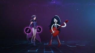 Multiversus: Raven & Marceline Announcer Voice Lines With Subtitles