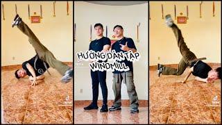 Hướng Dẫn Tập Cắt Kéo WINDMILL Breaking Powermove | BBoy BlackFour & Lê Phạm Thế Vũ