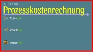 Prozesskostenrechnung | einfach erklärt | lmi und lmn | Beispielaufgabe | wirtconomy