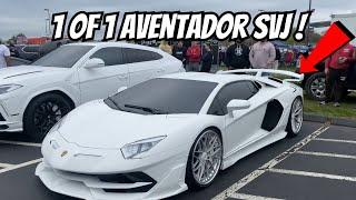 Aventador SVJ Takes Over Two Car Shows!