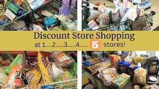 Come Shop with Me at New Discount Stores | What did we find? | Large family Grocery Hauls