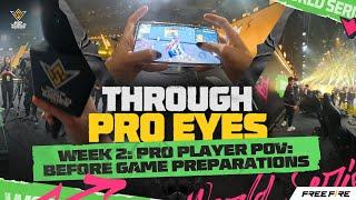 Through Pro Eyes #2: Before Game Preparations | FFWS Global Finals 2024 (Pro Player POV CAM)