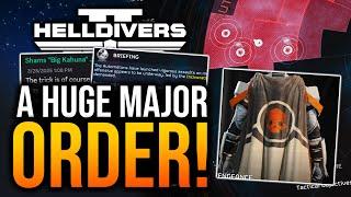 Helldivers 2 - Huge Major Order! Malevelon Creek Issue!