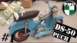 Puch DS50 Restauration Teil-1 (kauft euch keine DS50)