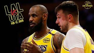 Los Angeles Lakers - Resumen Completo del Equipo vs Jazz | 12 de febrero de 2025