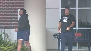 Outside Auburn Football Facility following Bryan Harsin fired as Head Coach