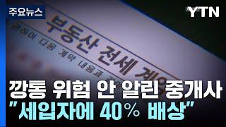 '깡통 전세' 위험 안 알려준 중개사...법원 "세입자에 배상" / YTN