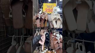 Sarojini Nagar || year end sale || footwear collection #sarojininagar #youtubeshorts