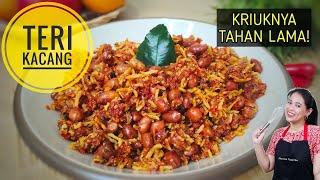 KRIUK GARING AWET TAHAN LAMA! RESEP TERI KACANG KRIUK GARING