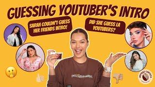 @sarahsarosh Guesses Youtuber's Intro - Part 2  | Impulse Coffees ️