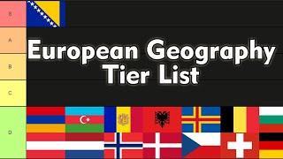 Ultimate European Geography Tier List