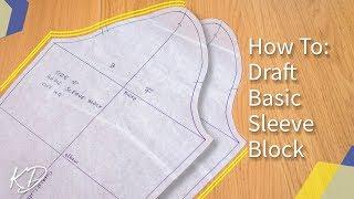 [DETAILED] HOW TO: MAKE BASIC SLEEVE PATTERN | KIM DAVE