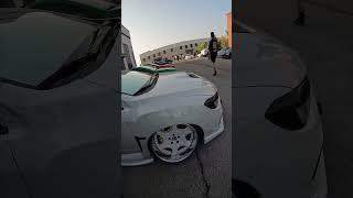 ICE WHITE BAGGED SUBARU STI AT THE SCRAPEFEST PRE MEET UTAH 2023