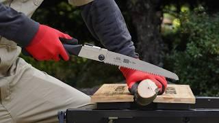 Lightweight, Sharp, Versatile:8.3" (210mm) Japanese Folding Saw