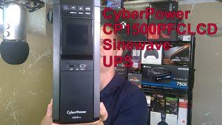 CyberPower CP1500PFCLCD Sinewave UPS - WFH - Unboxing