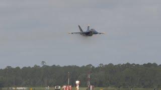 Blue Angels Sneak Pass NAS Pensacola 6/5/24