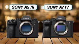 Sony A9 III Vs Sony A7IV Comparison