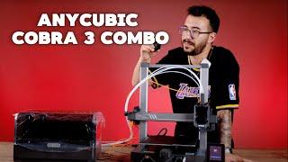 Anycubic Cobra 3 Combo Ön İnceleme - bambulab a1'den iyi mi?