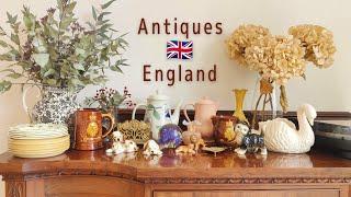 Antiques in England│2days trip│Visit 5 Antiques&Vintage shops│Haul│Flea market│Brighton Lewes