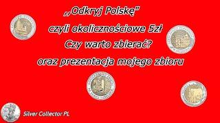 ,,Odkryj Polskę" czyli okolicznościowe 5zł. Czy warto zbierać? Oraz prezentacja mojego zbioru :)