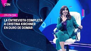 ENTREVISTA EXCLUSIVA a CRISTINA KIRCHNER en DURO DE DOMAR