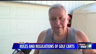 Golf cart safety: rules and regulations