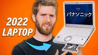 This WEIRD Japanese Laptop LOOKS 20 Years Old… - Panasonic SF-SV2
