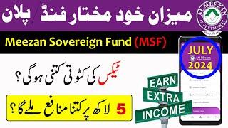 Meezan Sovereign Fund (MSF) Details July 2024 | Meezan Khud Mukhtar Fund | Business Matters