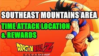 Where is Southeast Mountains Area Time Attack location & Rewards Dragon Ball Z Kakarot