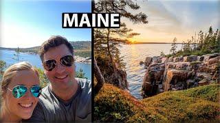 Maine Full Trip | Acadia National Park, Lobster Rolls and Coastal Towns!