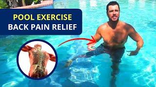 Low Back Pool Exercise   Aquatic Therapy for Back Pain Relief