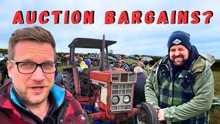 Farm Sale - Is there BARGAINS to be had on a wet Auction day?