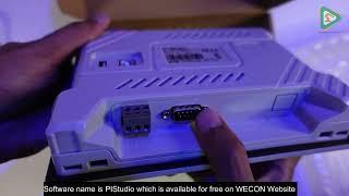 WECON PI3070i HMI Unboxing