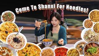 I can't remember how many noodles I ate in Shanxi！来山西，三天吃了十几碗面都不带重样的